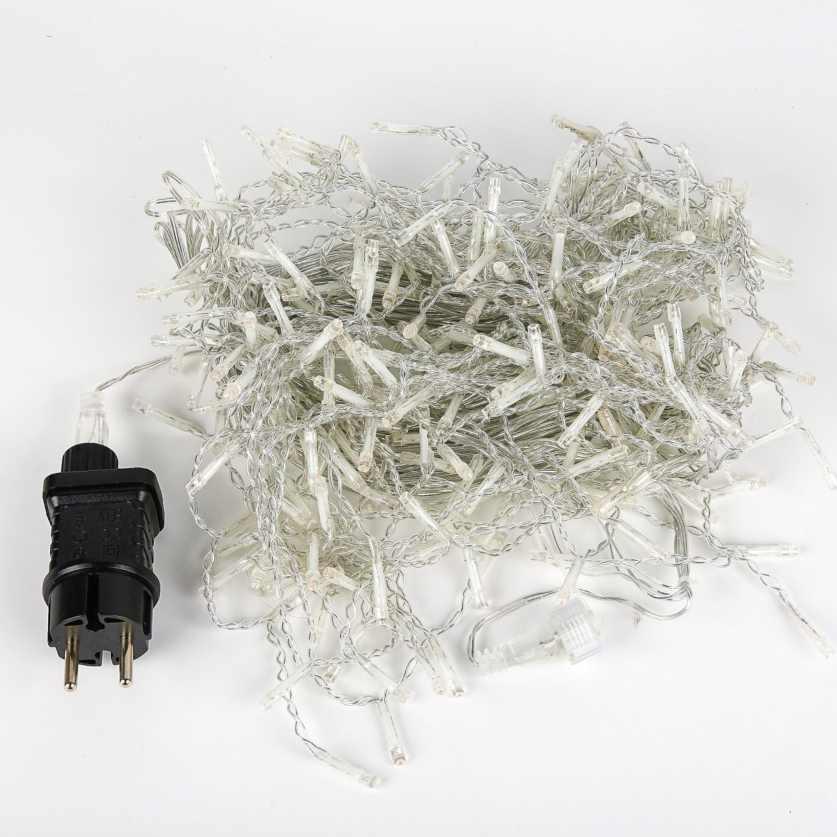 ULD-B10008-480/TTK WHITE IP44 Бахрома светодиодная с эффектом мерцания, 10м. Соединяемая. 480 светодиодов. Белый свет. Провод прозрачны