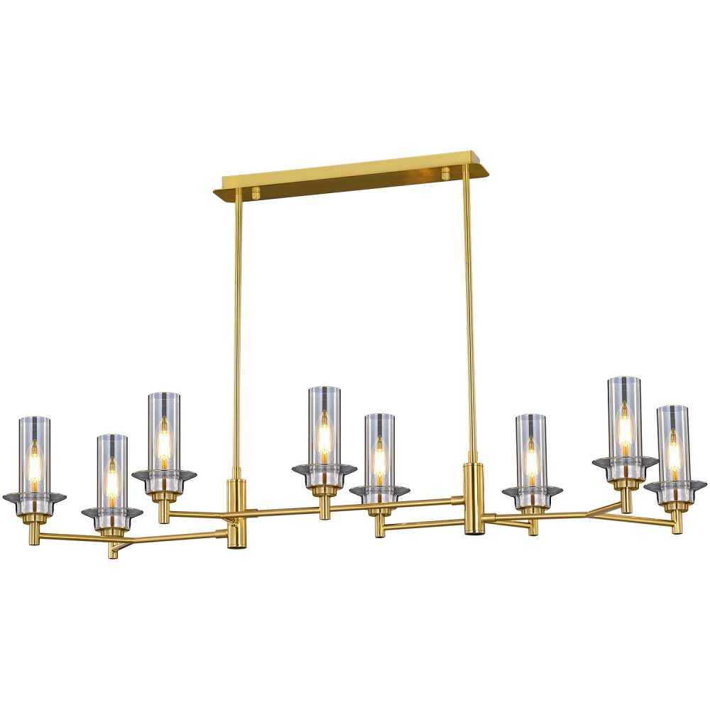 Люстра на штанге ILLUMICO IL5216 IL5216-8RLS-24 HIGHBALL
