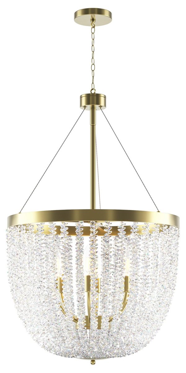 Подвесная люстра Maytoni Интрига MOD440PL-06BS