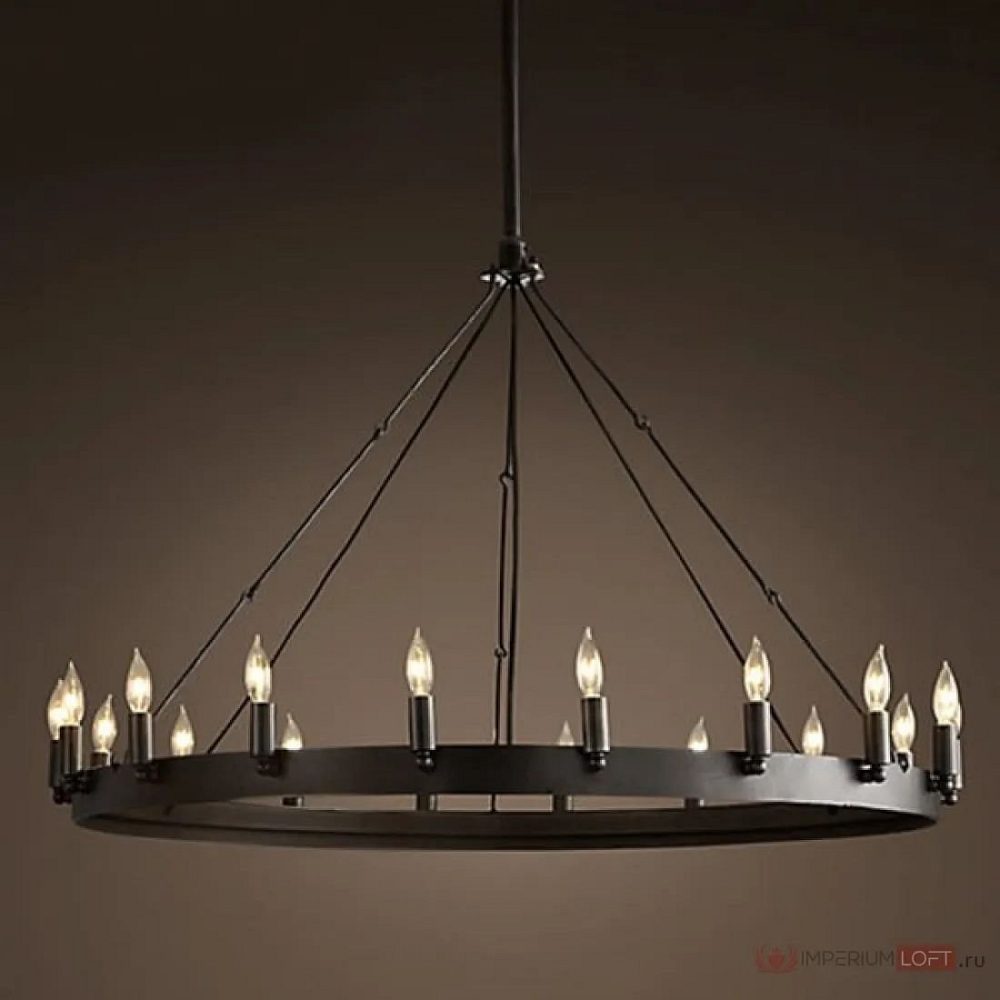 Люстра Camino Round Chandelier 18 Restoration Hardware от ImperiumLoft
