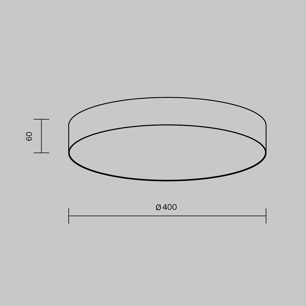 Накладной светильник Maytoni Technical Зон C032CL-45W2.7K-RD-B