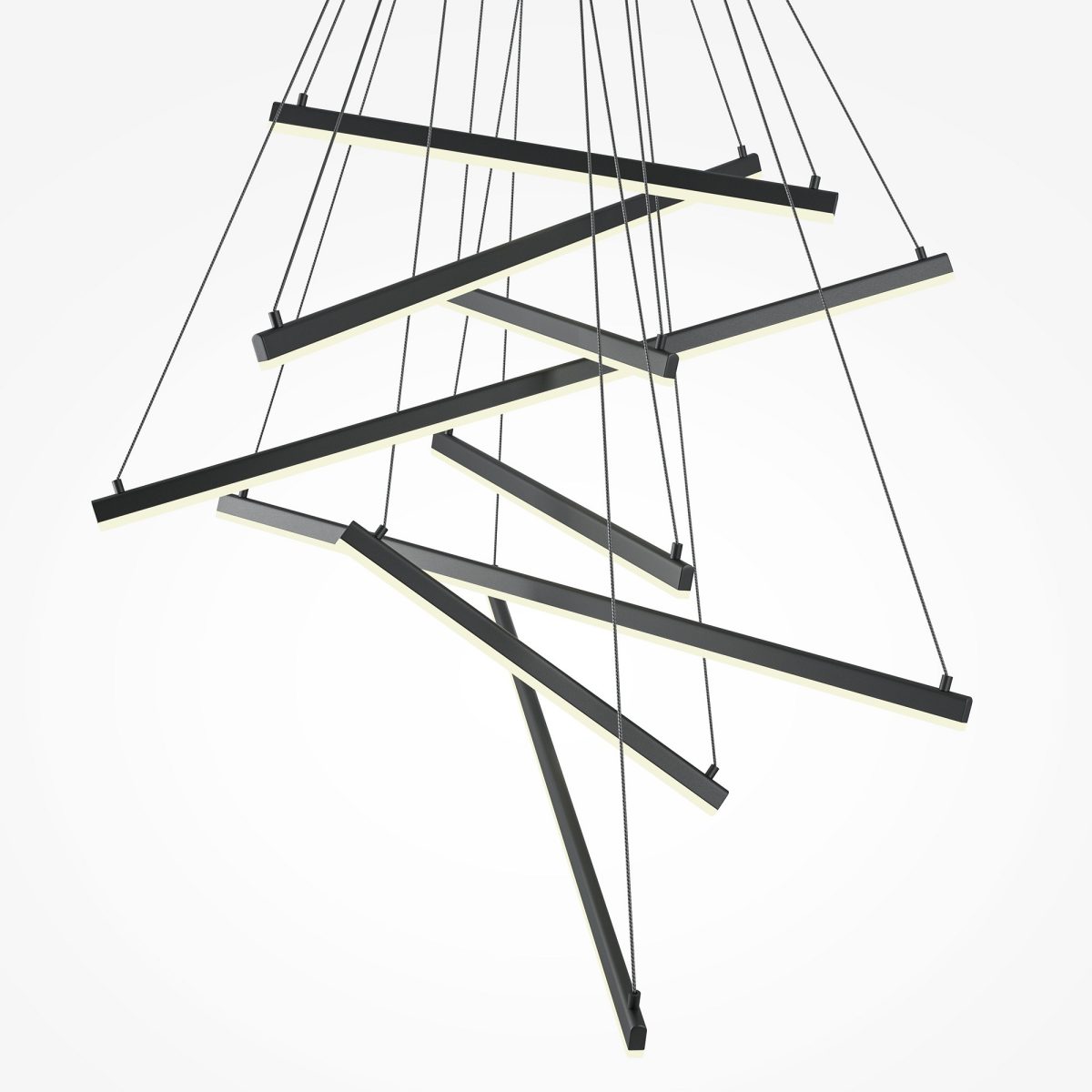 Подвесная люстра Maytoni Линия MOD016PL-L96BK