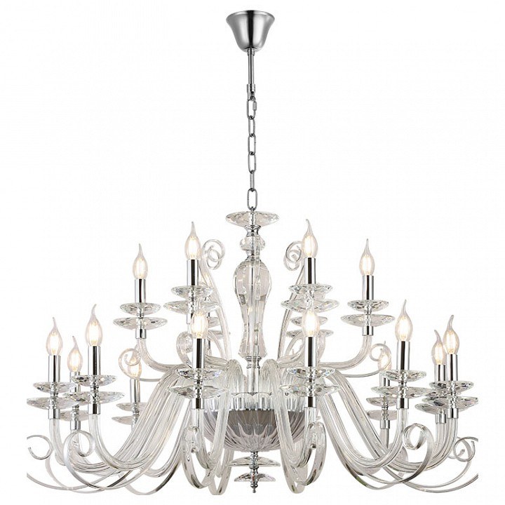 Подвесная люстра Newport ANNABELLE 8576+12/C chrome