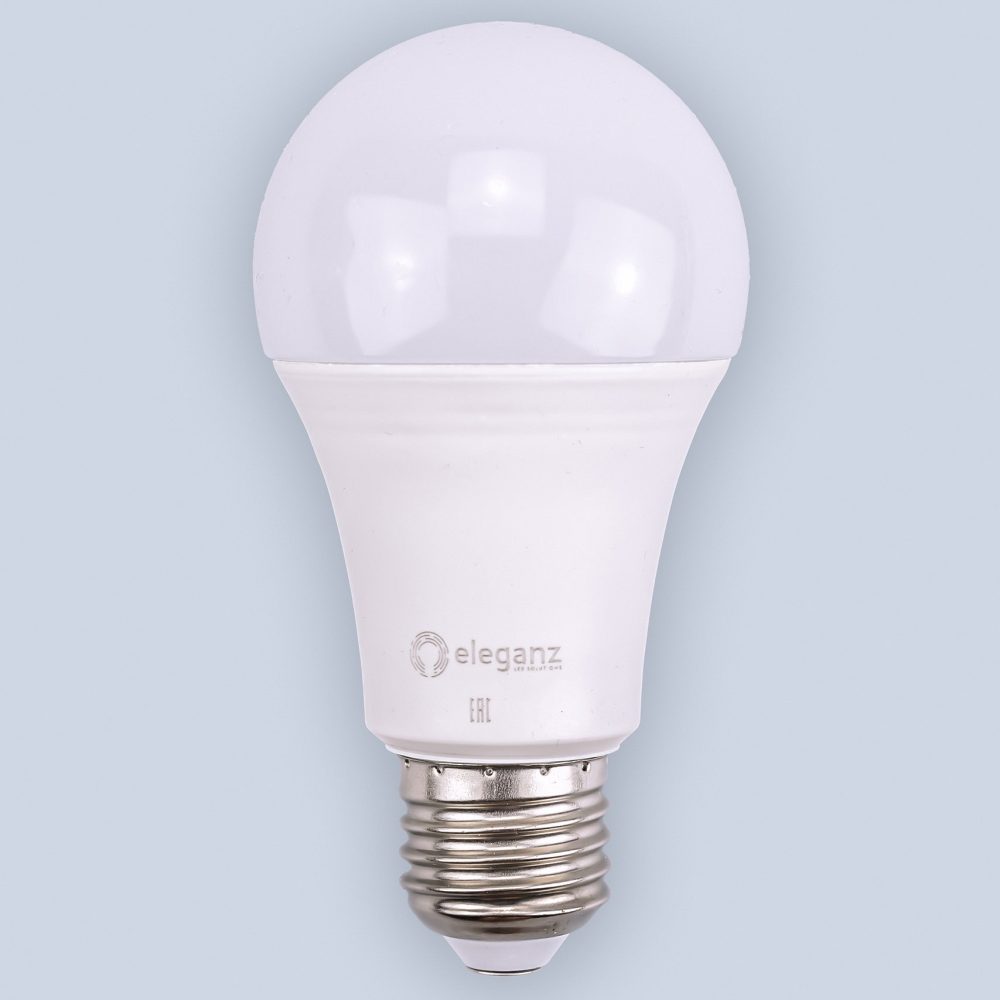 Е27 15W А60 теплая 3000К Светодиодная лампа 220V