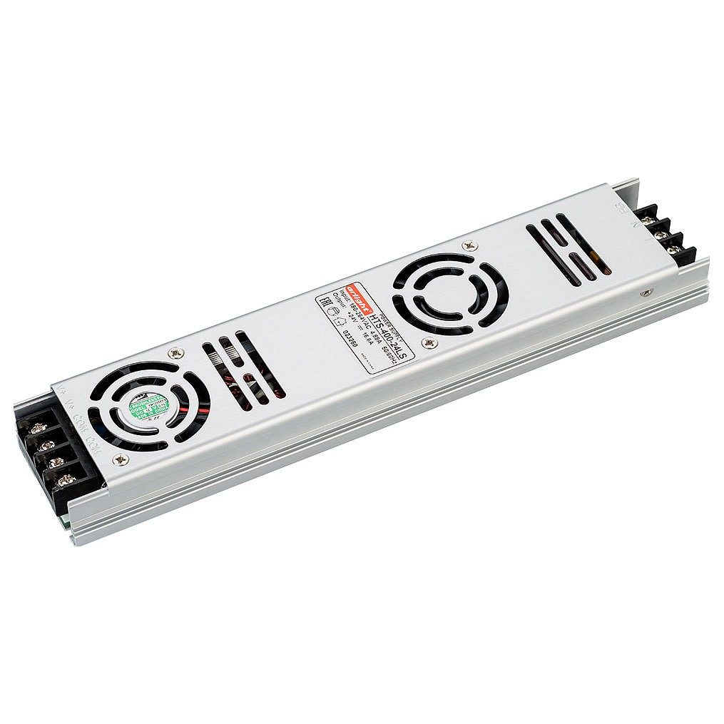 Блок питания HTS-400-24-LS (24V, 16.6A, 400W) (Arlight, IP20 Сетка, 3 года)