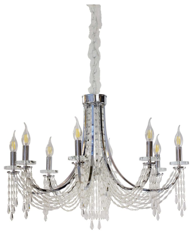 Подвесная люстра AM-Group VIORE VIORE SP8 Chrome