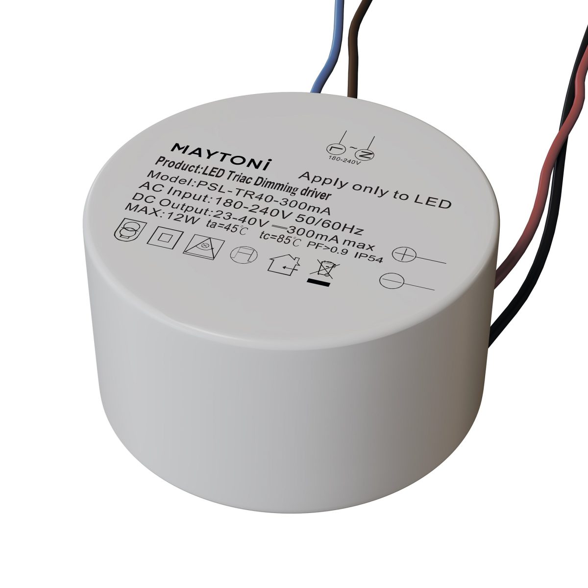 Блок питания Maytoni Lighting control Источники тока PSL-TR40-300mA