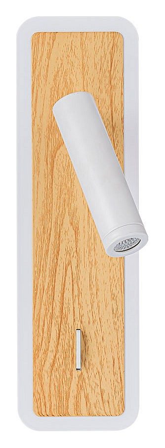 Бра Arte Lamp Wood A1990AP-3WH