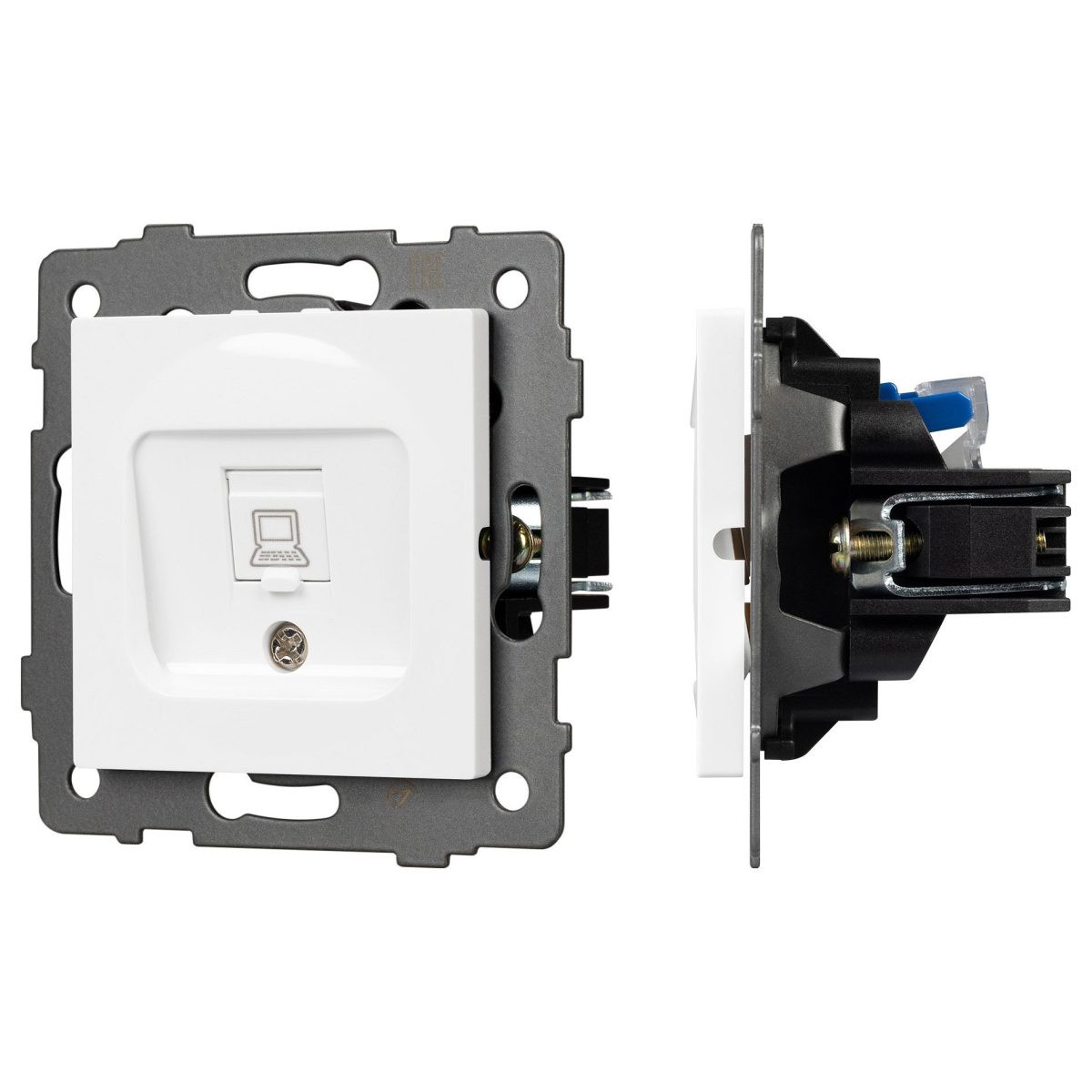 Розетка Ethernet RJ-45 и со шторками, без рамки Arlight SCT 049842