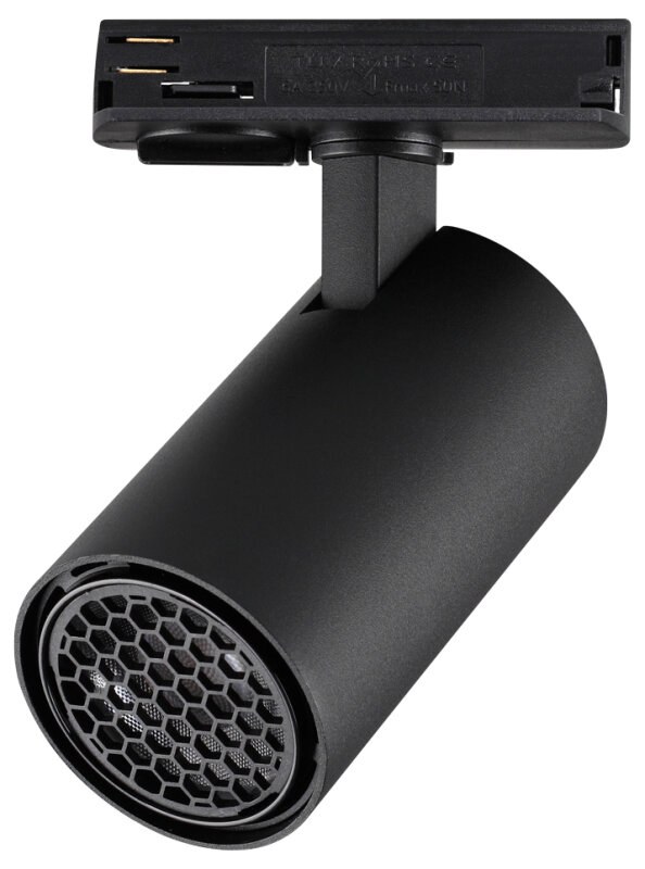 359913 PORT NT26 000 черный Светильник однофазный трехжильный трековый IP20 LED 15W 220-240V 3000К SELENE