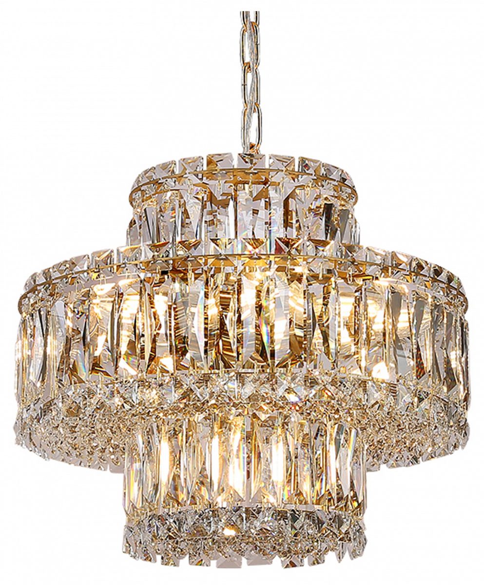 Подвесная люстра Newport 8450 8458+3/C gold