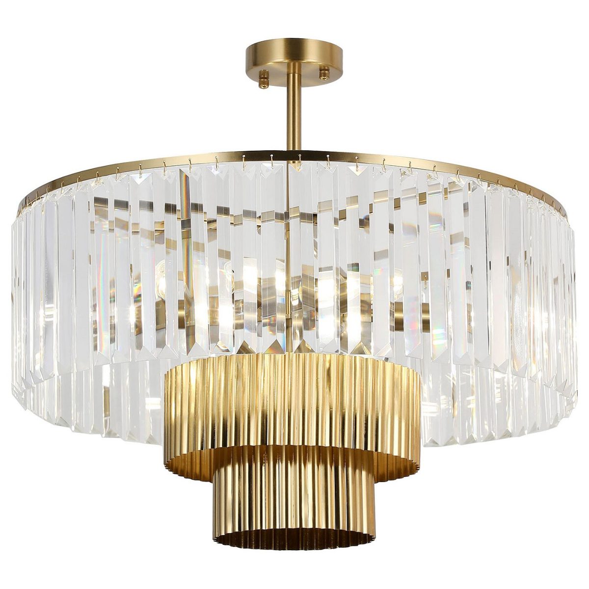 Люстра на штанге Lussole Мамаронек LSP-6053