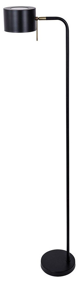 Торшер Arte Lamp Sebastian A7051PN-1BK