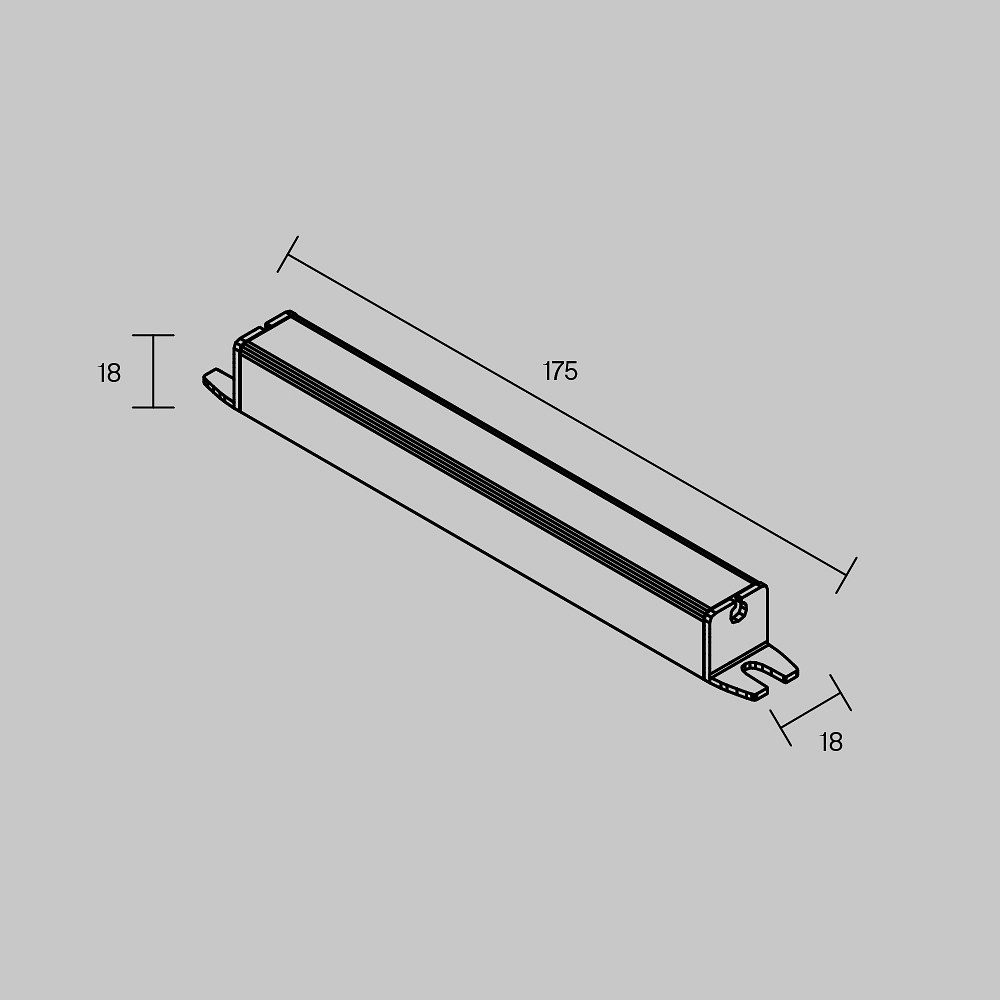 Блок питания Maytoni Led Strip Блоки питания 12В 811016