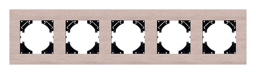Рамка на 5 постов Kollinger Reflex AL RA5GD