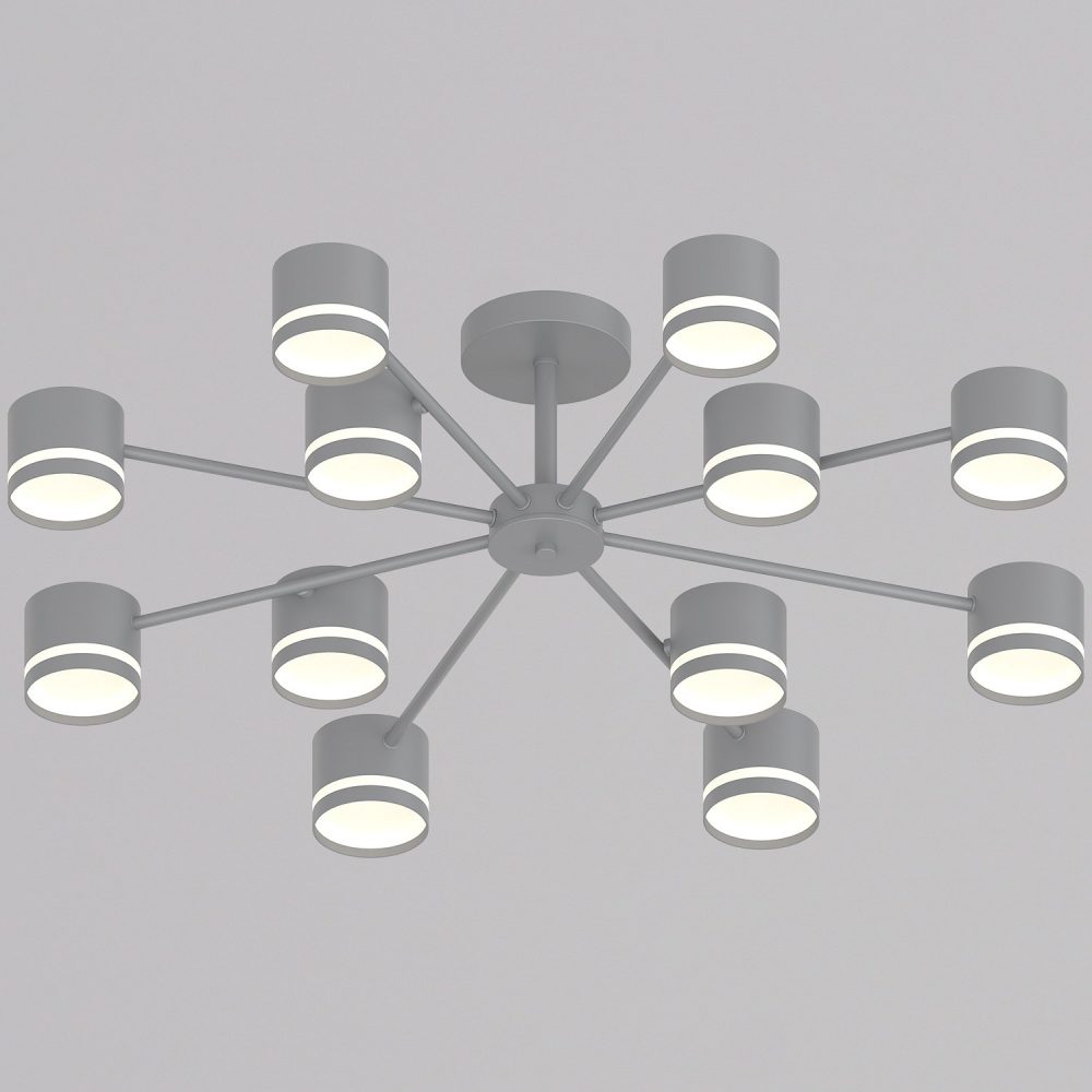 Люстра на штанге Reluce 89730 89730-0.3-12 GX53 GREY