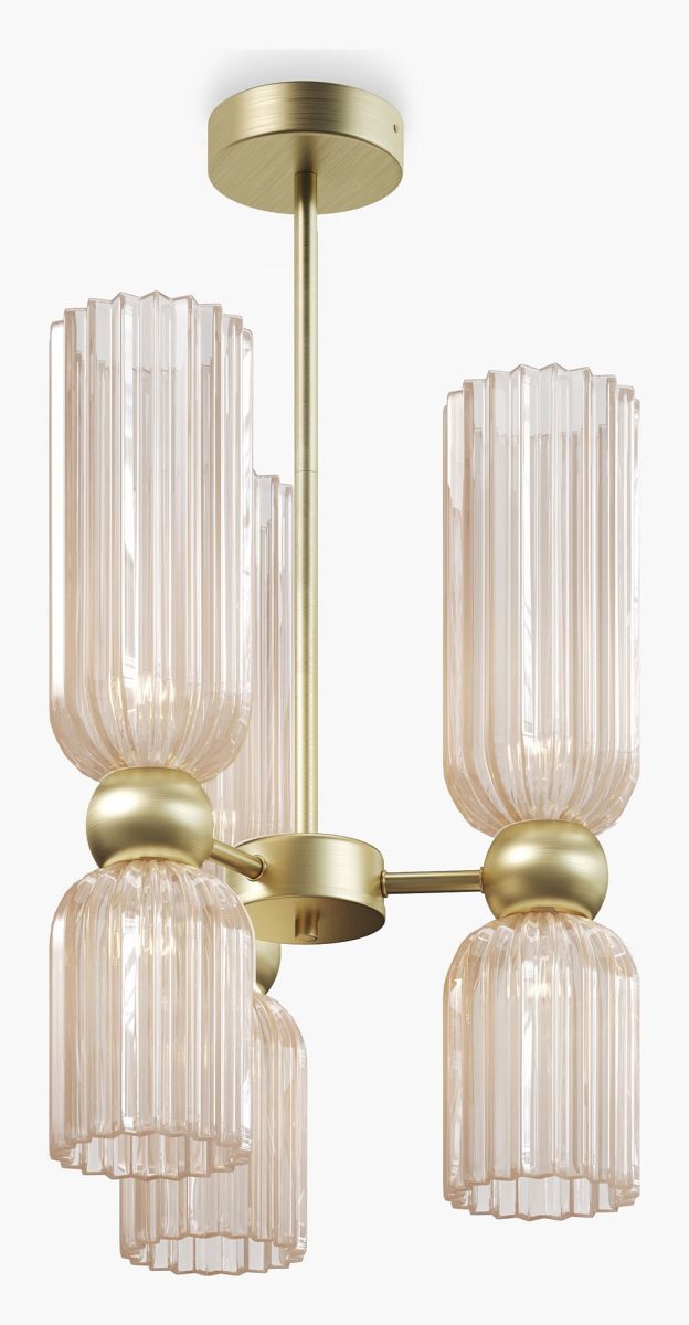 Люстра на штанге Maytoni Антик MOD302PL-06CG