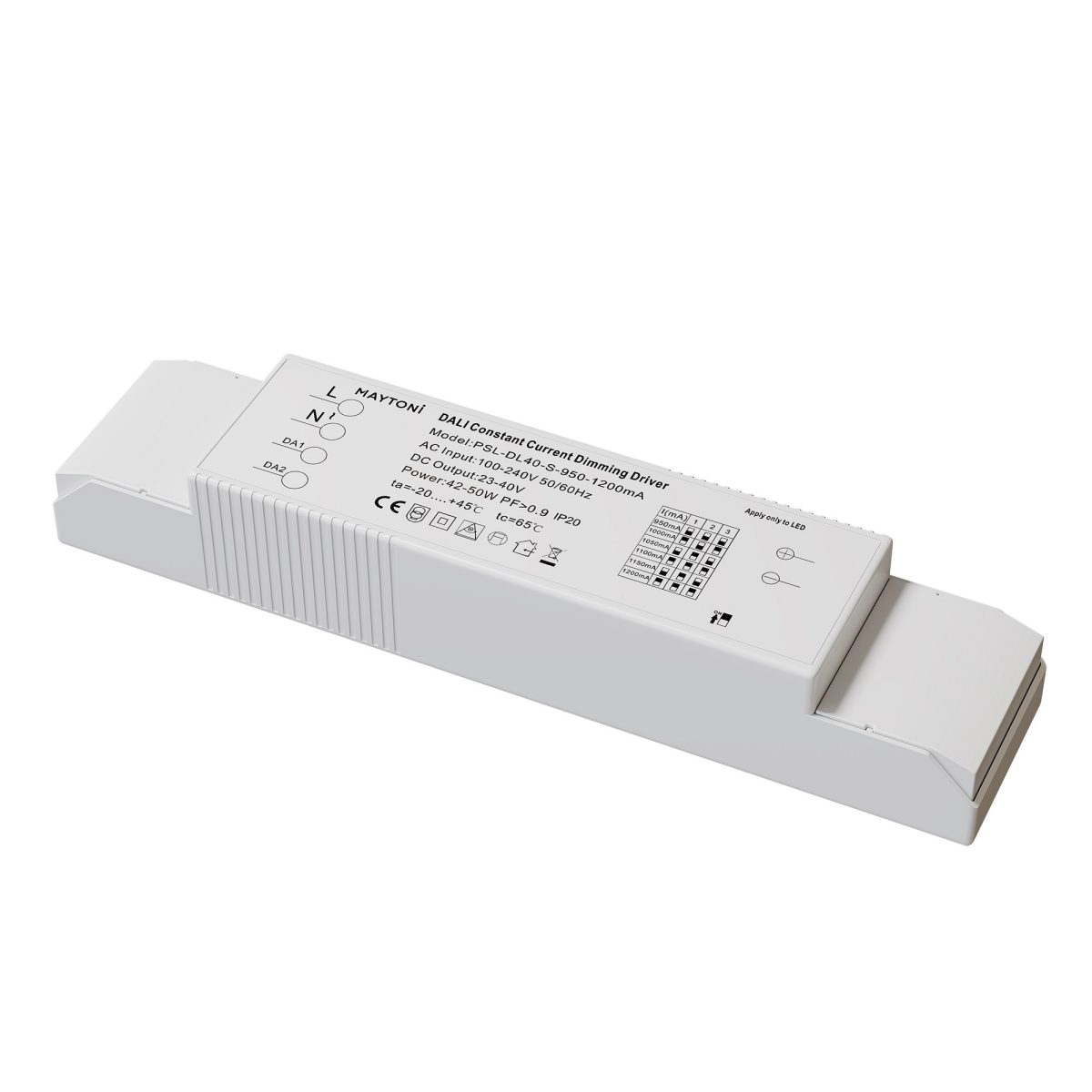 Блок питания Maytoni Lighting control Источники тока PSL-DL40-S-950-1200mA