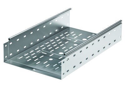 Лоток листовой перфорированный 500х100 L2000 сталь 1мм гор. оцинк. DKC 35336HDZ