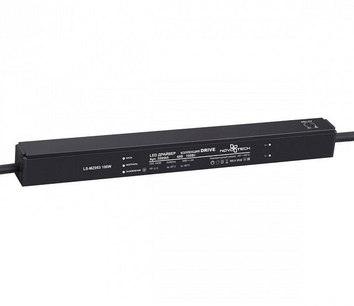 DRIVE NT25 000 черный Драйвер IP20 100W 48V