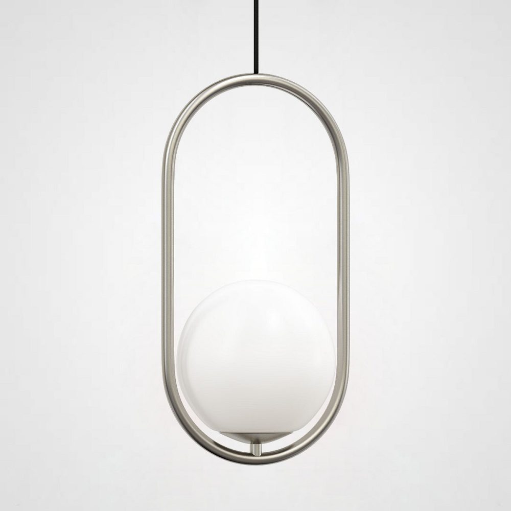 Подвесной светильник Matthew McCormick hoop 40 Chrome MILA Pendant