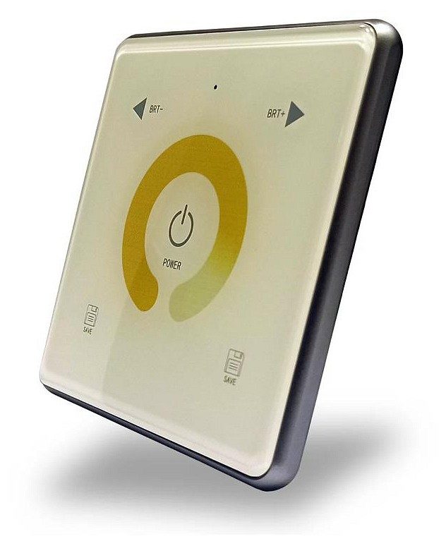 Панель-диммер сенсорный накладной AM-Group SMART CONTROL AM534 WH