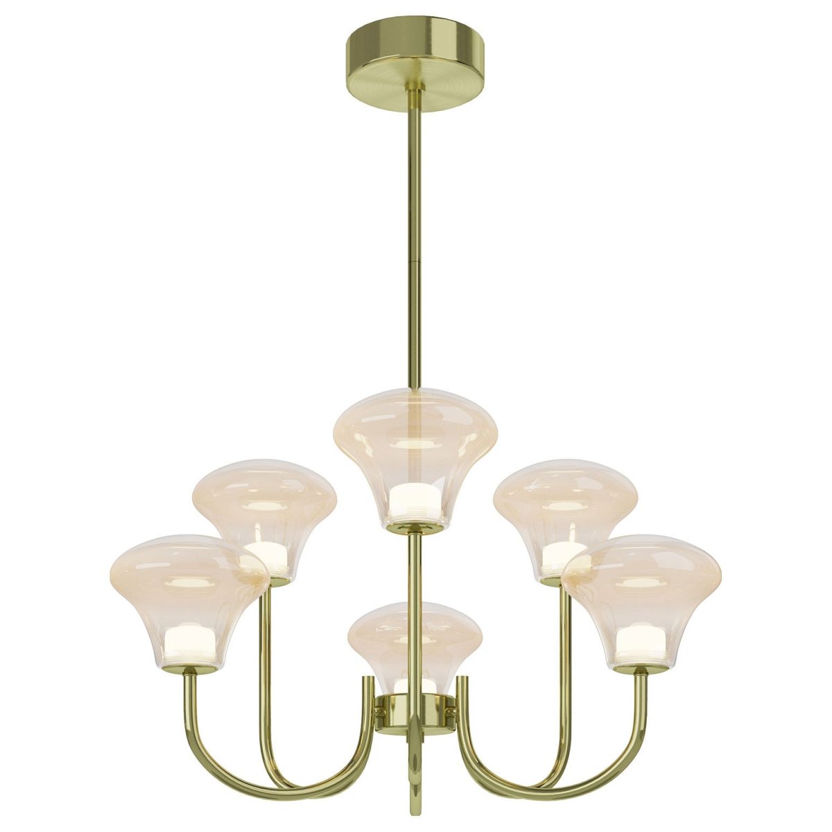 Люстра на штанге Maytoni Династия MOD402PL-L20BS3K