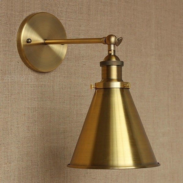 Бра Cone 20th c.Factory Filament Gold II арт