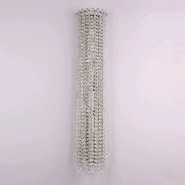 NEWPORT 10900 , Бра, Chrome Clear crystal L20*H100*Sp10 cm E14 6*60W