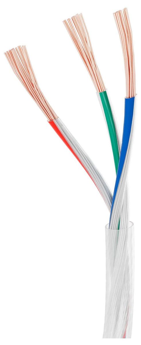 Провод питания ARL-20AWG-CLEAR-3Wire-CU-Double (3x0.75mm) (Arlight, -)