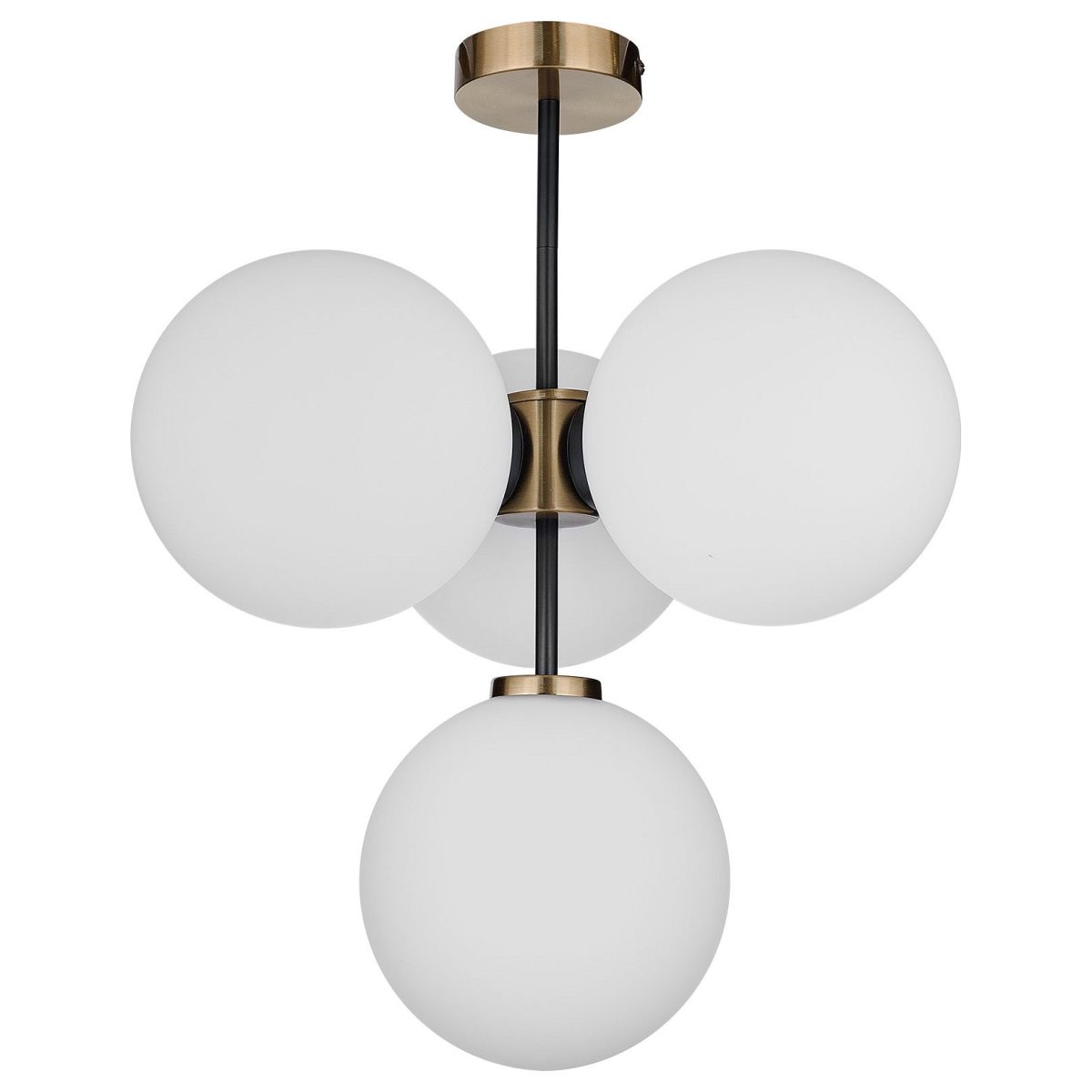 Люстра на штанге 33 идеи S32WH CHN800S.04.17ABL.ASB-S32WH