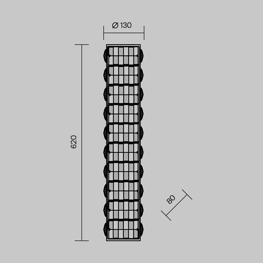 Накладной светильник Maytoni Кастелло MOD336WL-L35G3K