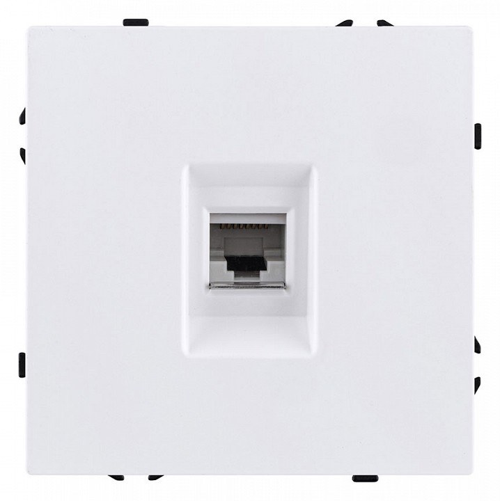 Розетка Ethernet RJ-45 без рамки Kollinger Eclipse EC-017WH