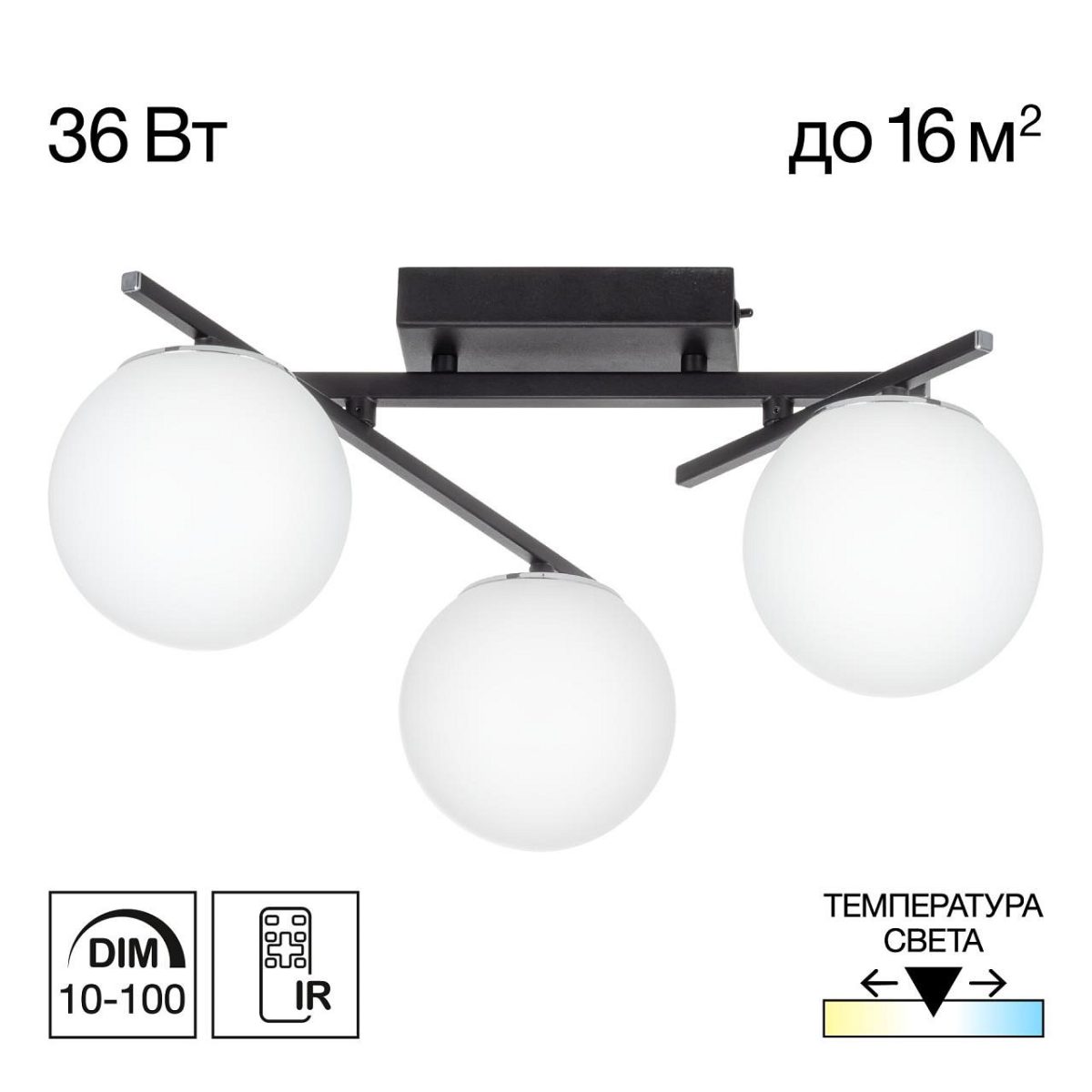 Потолочная люстра Citilux Dorsy CL223132