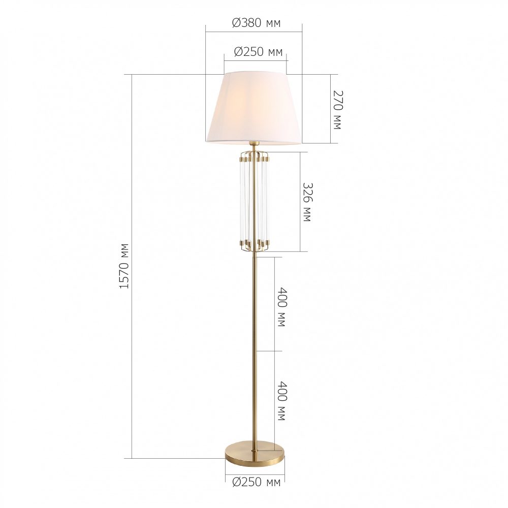 Торшер ST-Luce BRASS SL1403.305.01