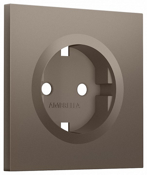 Накладка для розетки с заземлением Ambrella Volt SIGMA SP6360