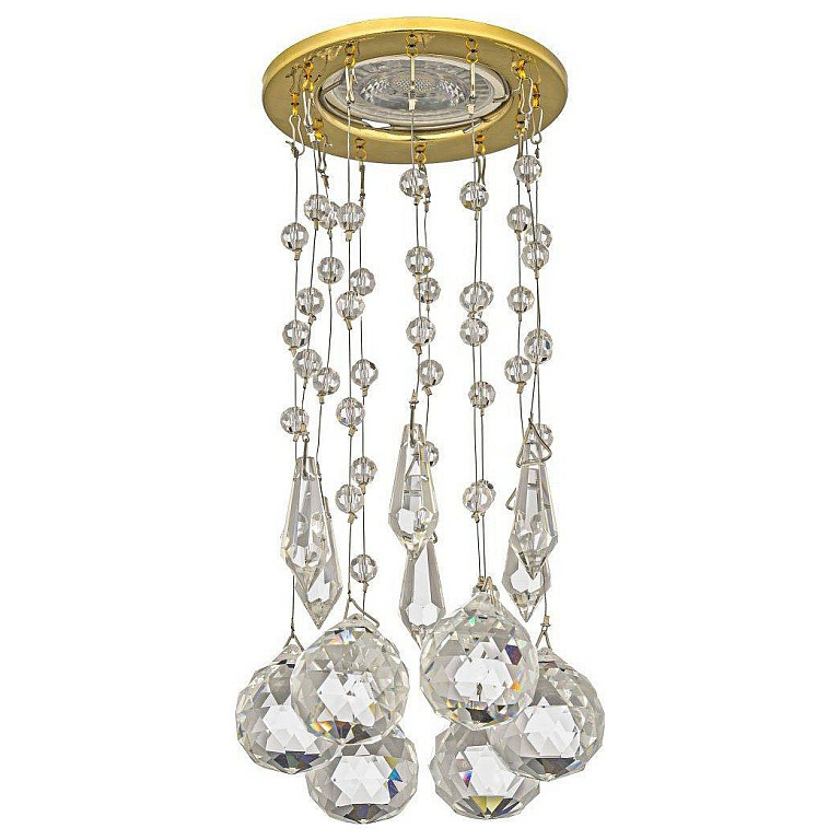 Встраиваемый светильник Dio D’Arte Osimo Gold Osimo GU10.5.14.8.120 G