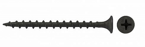 Саморез гипсокартон-дерево 3.8х51 (пакет) (уп.18шт) Zitar 102374