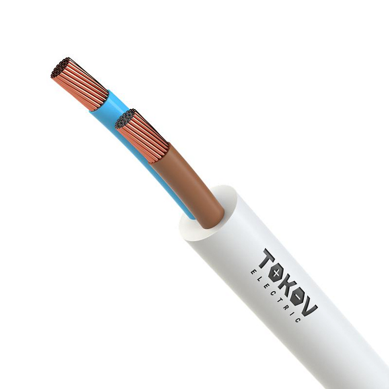 Провод TOKOV ELECTRIC ПВС 2х4 380В Б (бухта) (м) 1945484