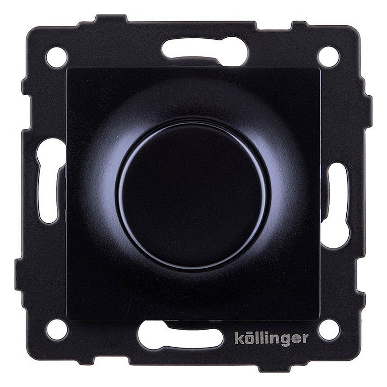 Светорегулятор для светодиодных ламп, проходной, 500W, черный Kollinger для Aspekt, Eleganz, Reflex