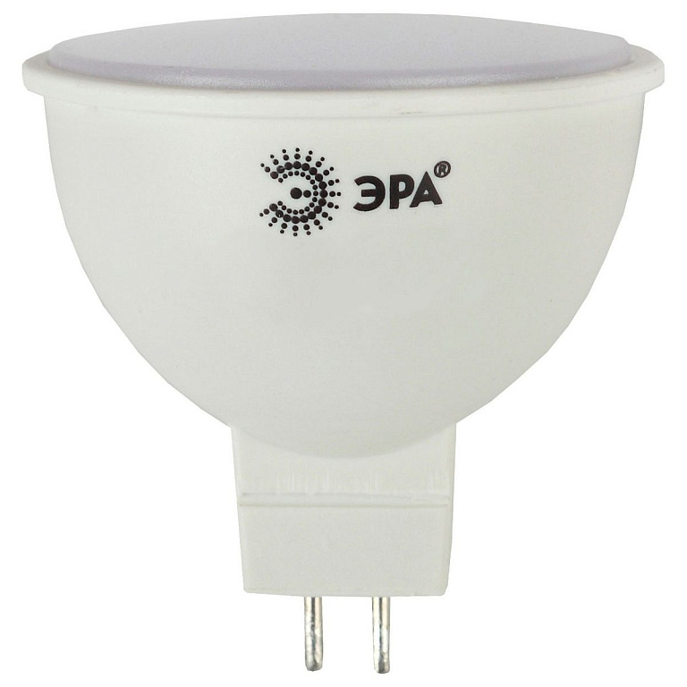 Лампа светодиодная Эра Стандарт GU5.3 4Вт 2700K LED MR16-4W-827-GU5.3