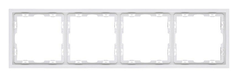 Рамка на 4 поста Kollinger Eclipse EC4WH