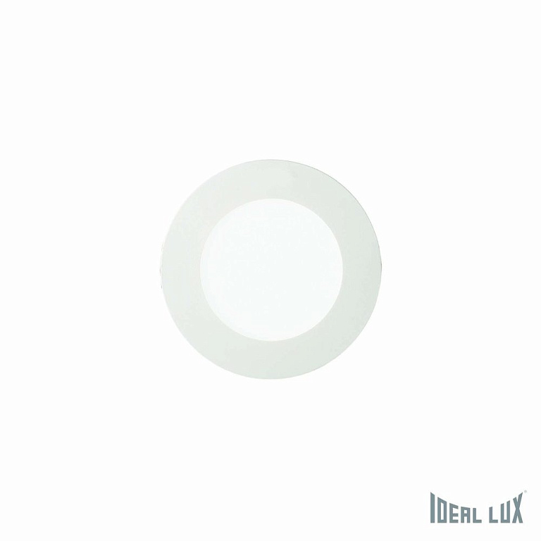 Встраиваемый светильник Ideal Lux Groove 123974, GROOVE 10W ROUND 3000K