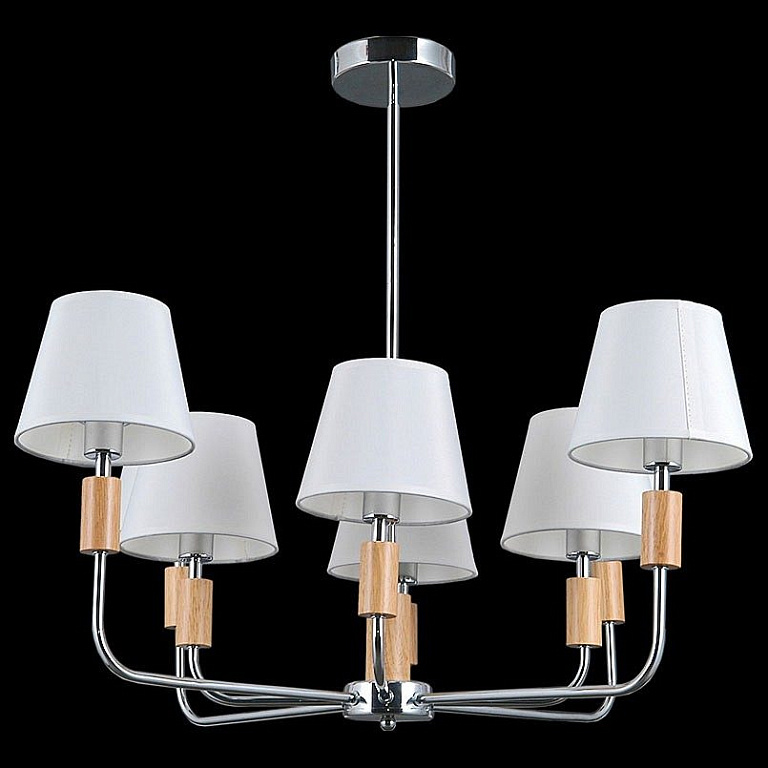 Люстра на штанге ILLUMICO IL0029 IL0029-8PSQ-19 CR