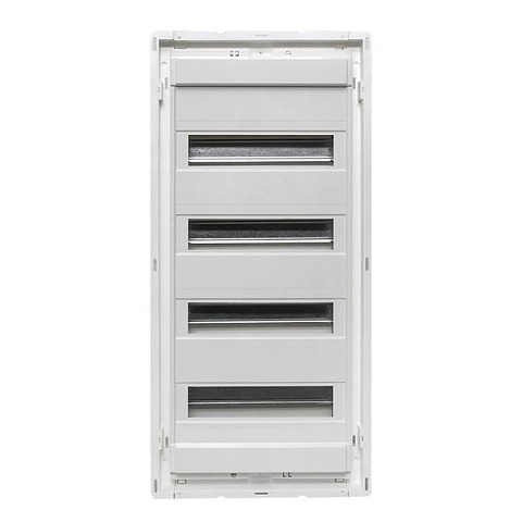 Основание силового щита Nova с DIN-рейками 48мод. IP41 PROxima EKF nv-pbase-48