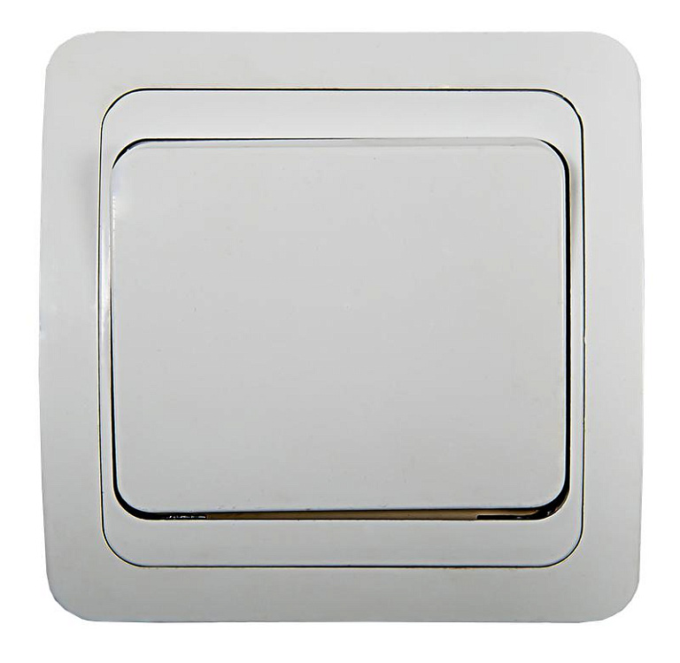 Выключатель 1-кл. СП Classico 2021 10А IP20 бел. ASD / IN HOME 4680005959846