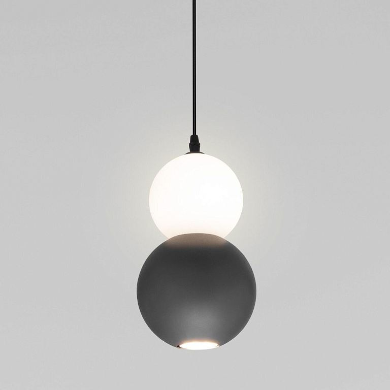 Подвесная люстра Eurosvet Polar 50251/1 LED серый