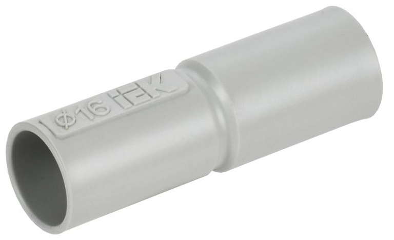 Муфта соединительная для жестких труб d16 GIG-16 ELASTA IEK CTA10D-GIG16-K41-100
