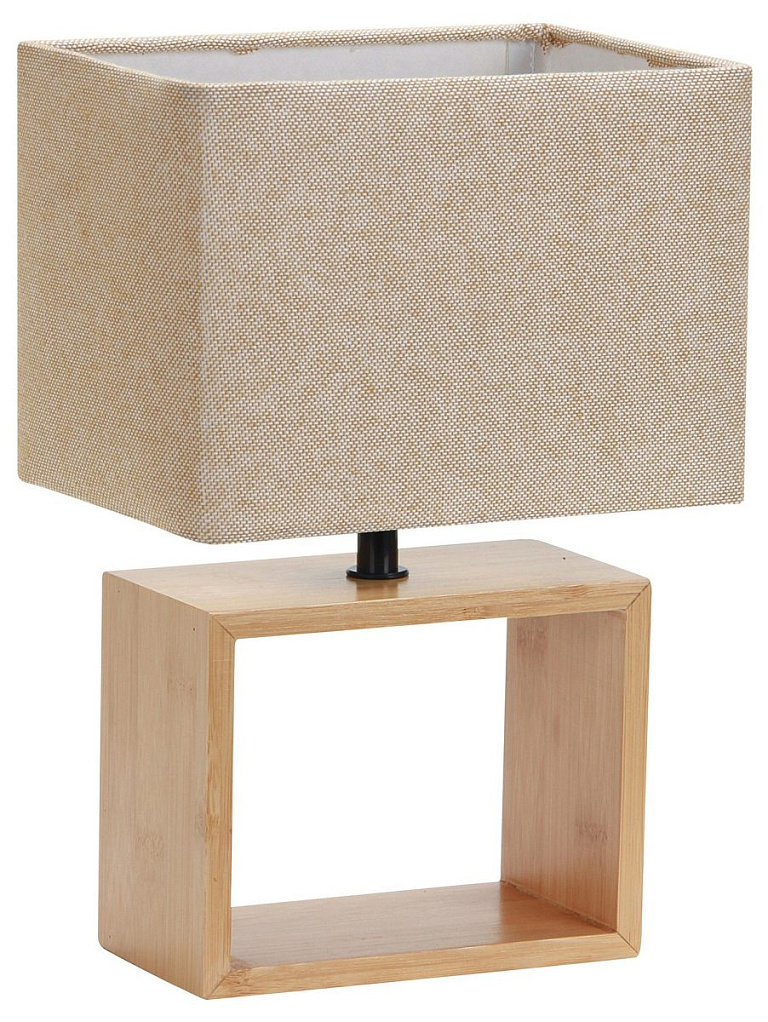 UML-B401 E27 LIGHT GREY/WOOD Светильник настольный декоративный под лампу Е27, 40W. Механический выключатель. Светло-серый. ТМ Uniel