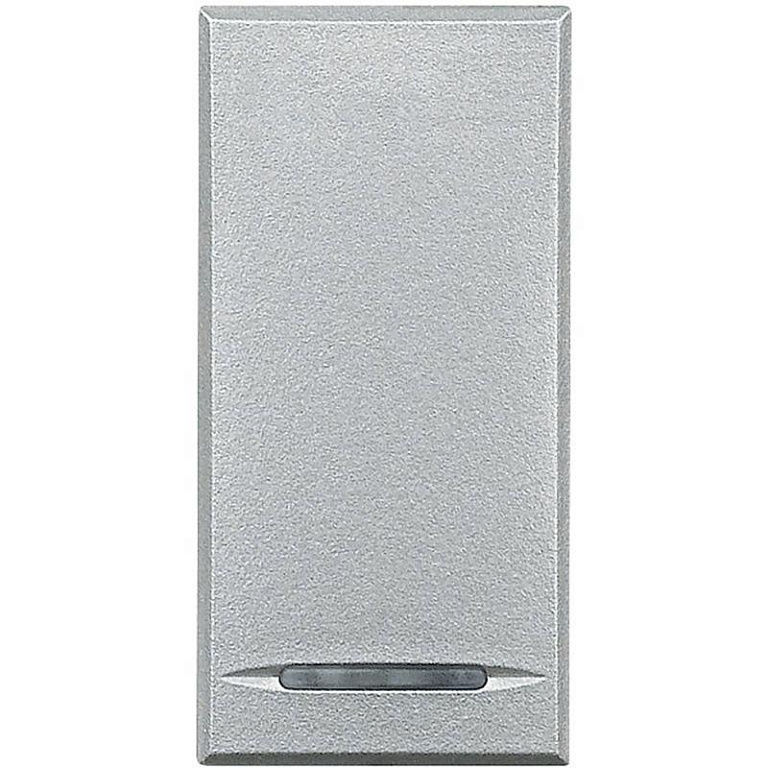Переключатель промежуточный 1-кл. 1п СП Axolute 16А IP20 250В алюм. Leg BTC HC4054